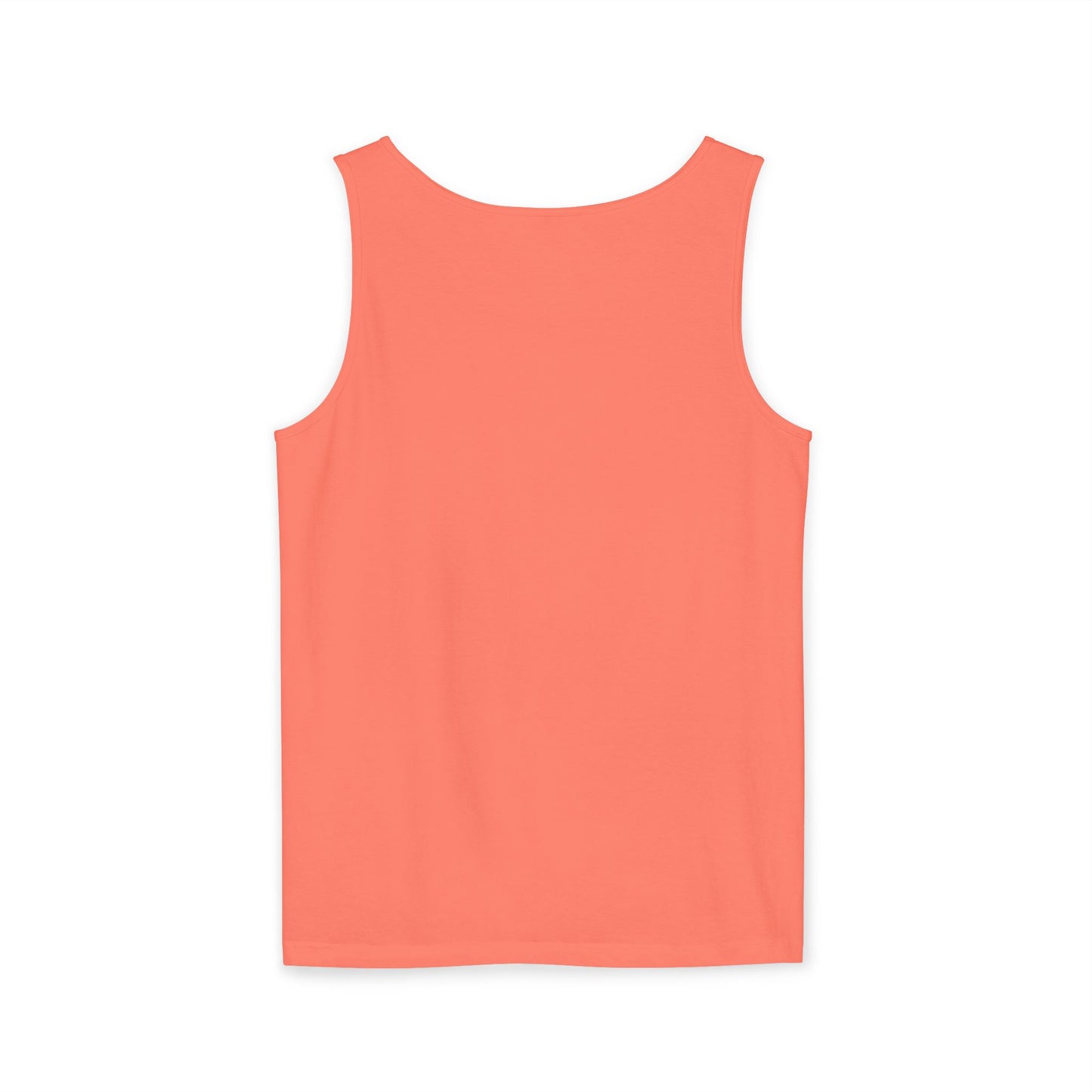 Allergic to Bad Vibes Tank Top — Retro Smiley Rainbow Graphic