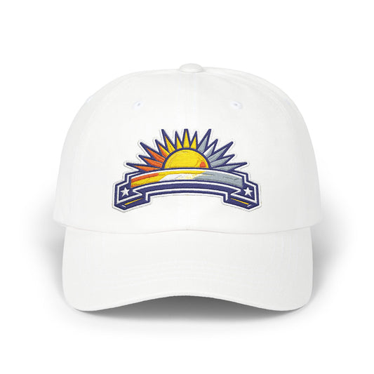 Sunrise Embroidered Dad Cap