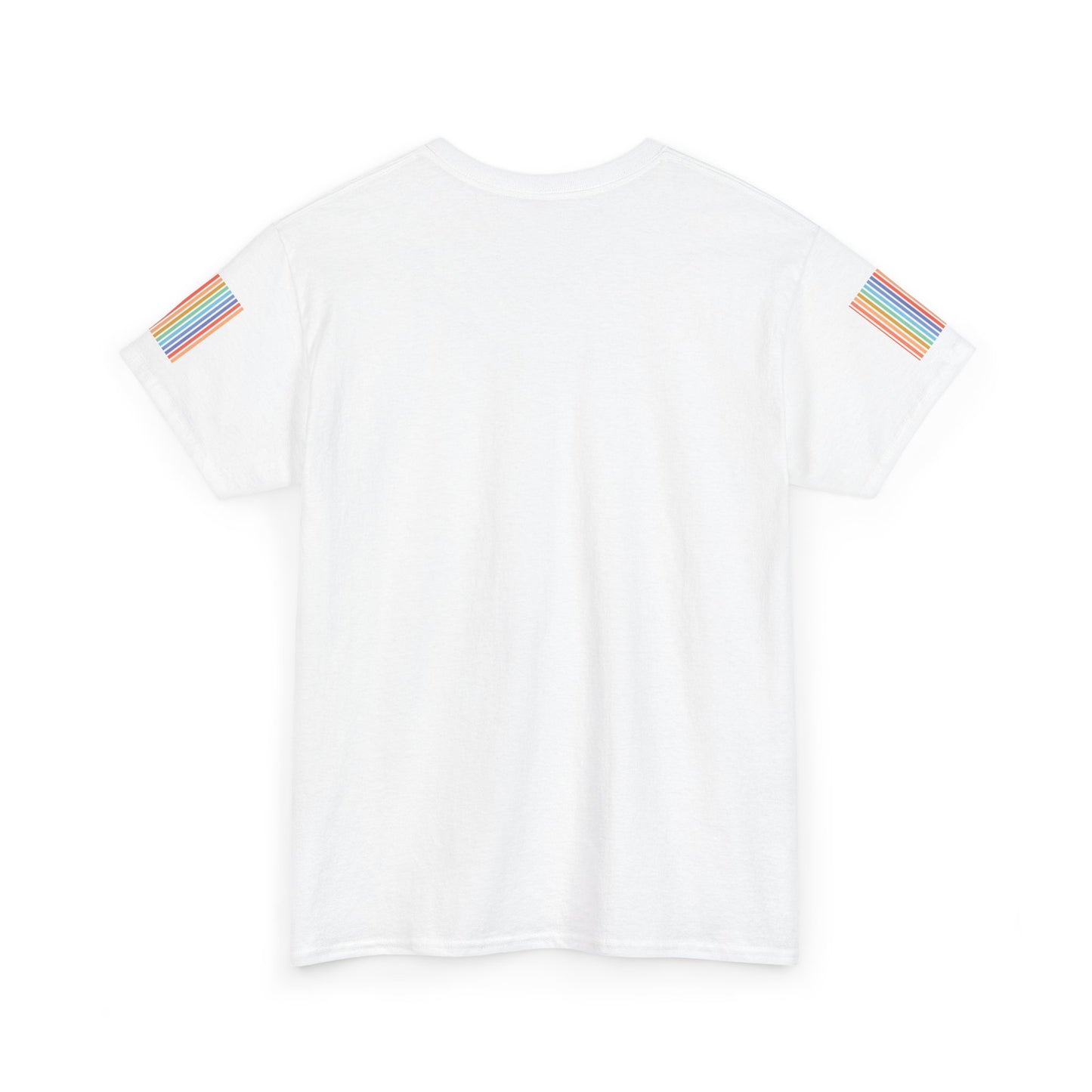 Dangerously Optimistic Tee — Retro Rainbow Sun Graphic T-Shirt