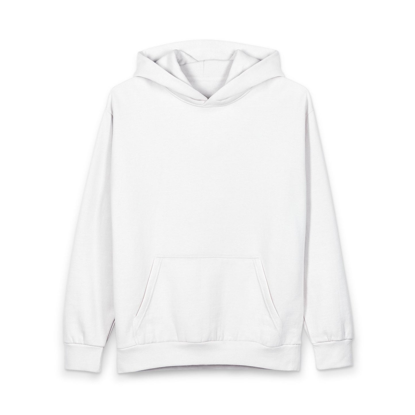 Overwhelmingly Optimistic Hoodie — Retro Rainbow Graphic Pullover