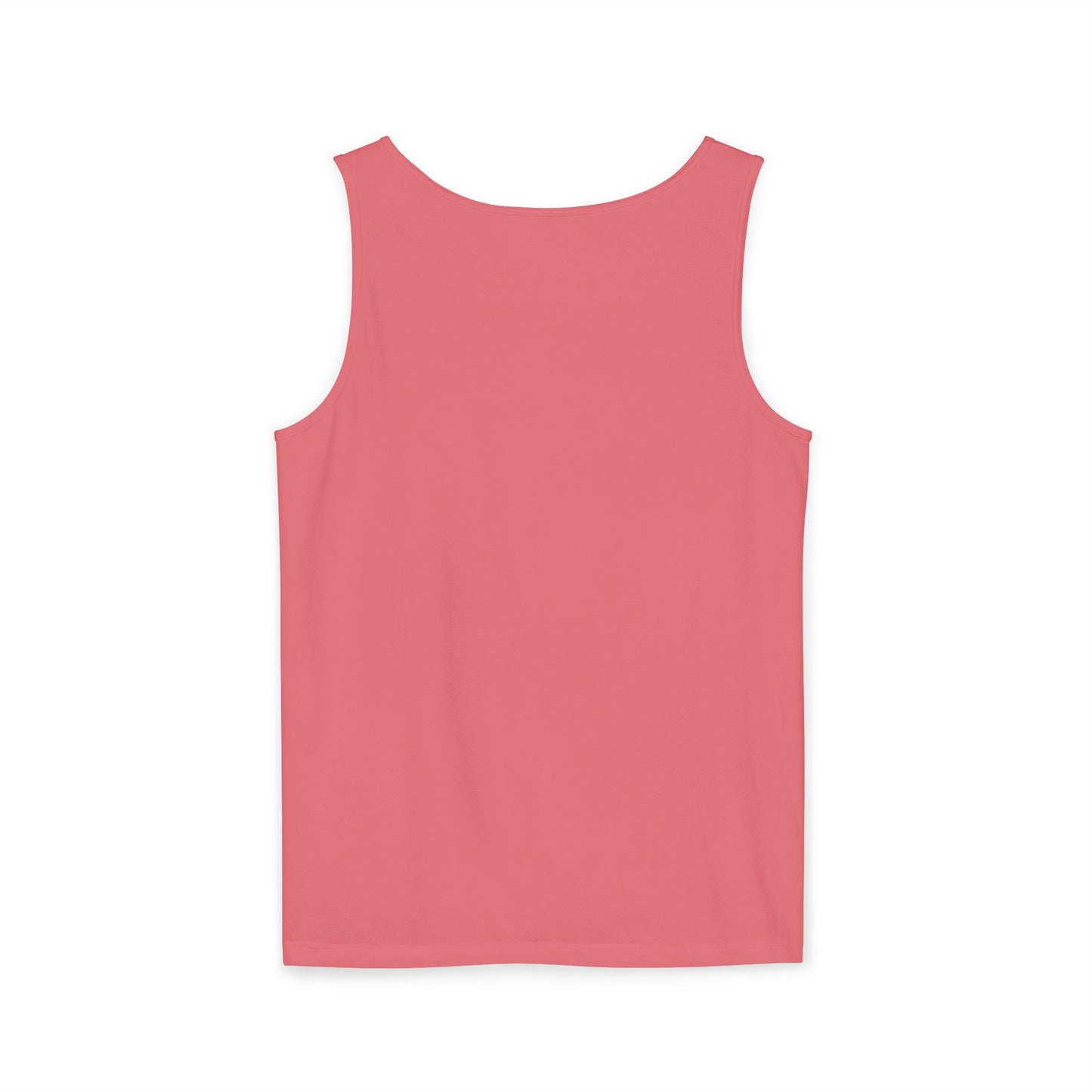 Allergic to Bad Vibes Tank Top — Retro Smiley Rainbow Graphic