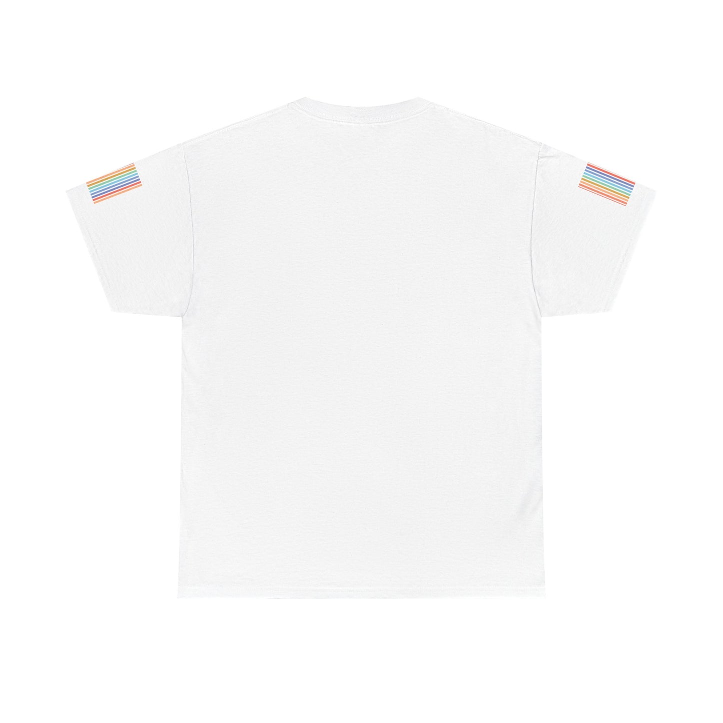 Dangerously Optimistic Tee — Retro Rainbow Sun Graphic T-Shirt
